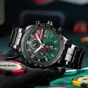 CURREN 8410 NEGRO VERDE