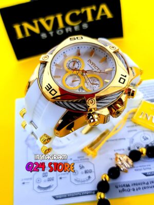 RELOJ INVICTA PRO DIRVE BLANCO HOMBRE
