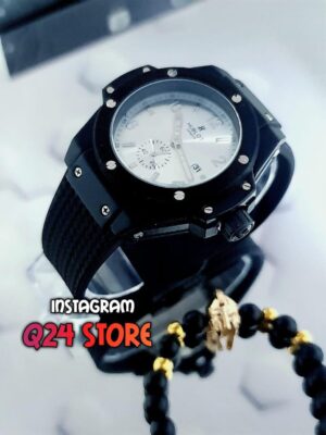 HUBLOT QENEVE NEGRO GOMA