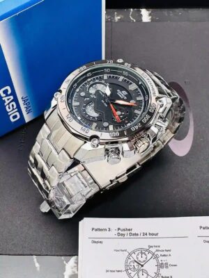EDIFICE EF 550 PLATEADO N