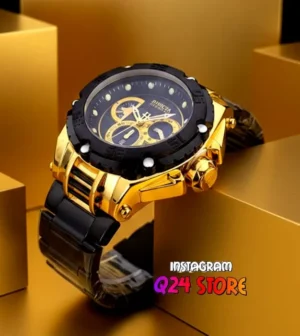INVICTA VENOM ACERO NEGRO
