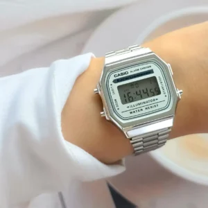 CASIO RETRO ELECTRO PLATEADO