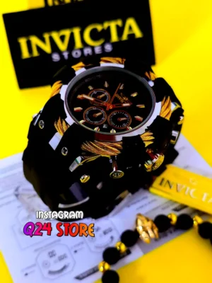 INVICTA RESERVE NEGRO DORADO
