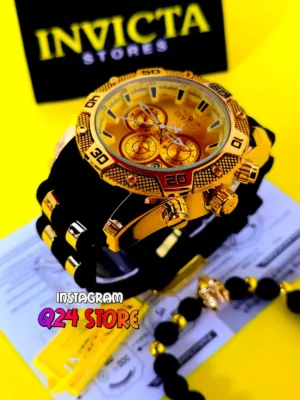INVICTA SPÉED WEY DORADO DORADO
