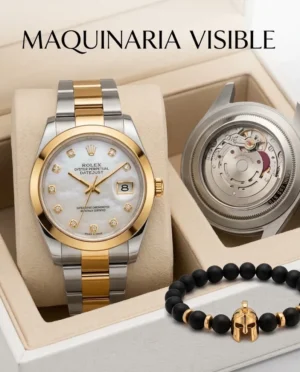 Reloj Rolex Datejust Bicolor – Maquinaria Visible